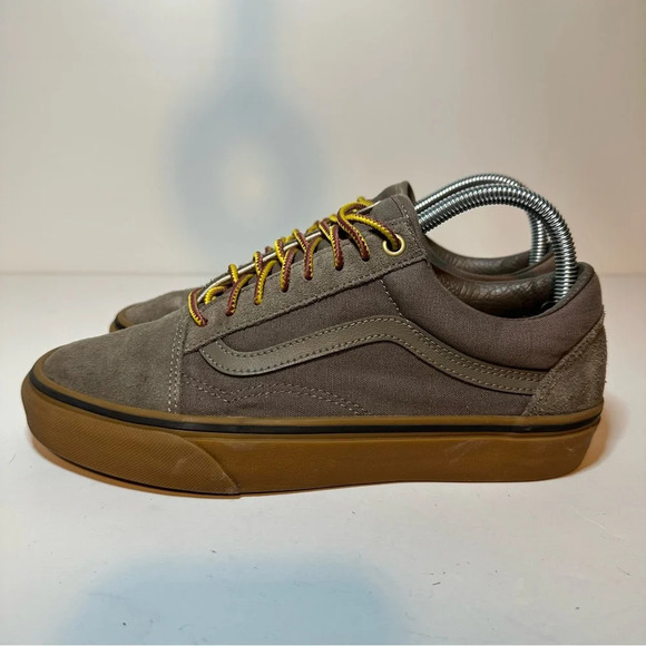 Vans Old Skool Gumsole Falcon/Boot Lace Khaki Sz W 8.5 M 7 (196 Box 23) - Picture 2 of 9